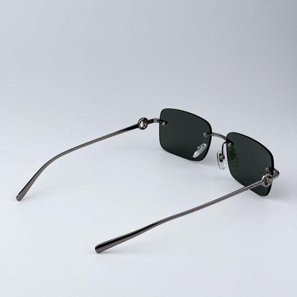 Gucci GG1703S 001 BRAND NEW Men Sunglasses Ruthenium Grey Rectangle main image 10